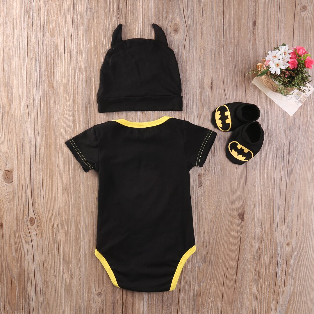 Newborn Onesies Batman Costume Design